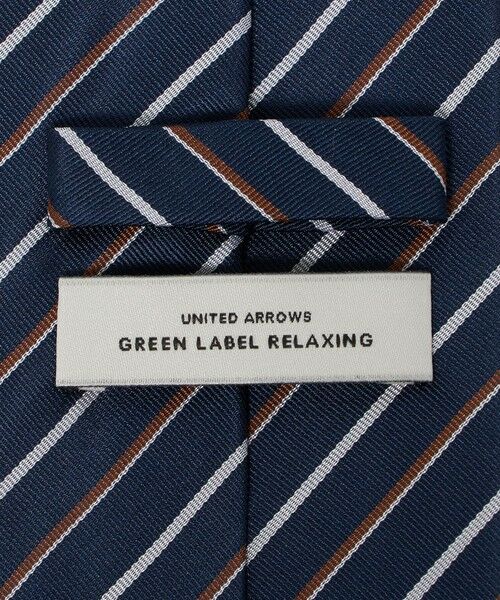 green label relaxing / グリーンレーベル リラクシング ネクタイ | GLR シルク2 8.0cm ストライプ4 ネクタイ | 詳細6