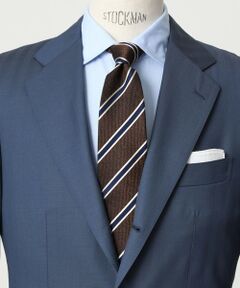 green label relaxing / グリーンレーベル リラクシング ネクタイ | GLR ジャパン ヴィンテージ 8.0cmストライプ3 ネクタイ