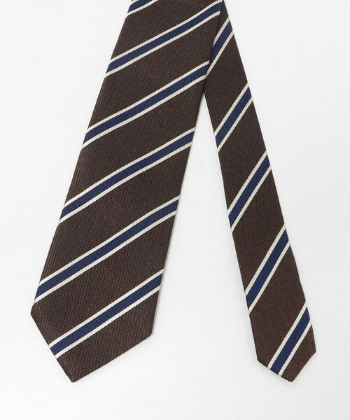 green label relaxing / グリーンレーベル リラクシング ネクタイ | GLR ジャパン ヴィンテージ 8.0cmストライプ3 ネクタイ | 詳細2