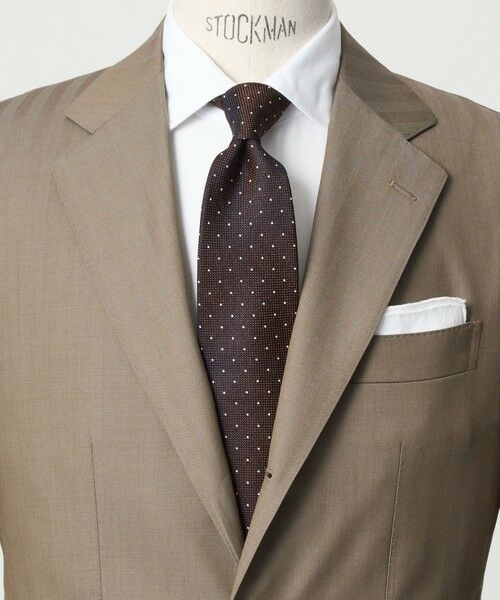 green label relaxing/グリーンレーベル リラクシング GLR ジャパン ヴィンテージ 8.0cm ドット ネクタイ DK. BROWN FREE green label relaxing/グリーンレーベル リラクシング GLR ジャパン ヴィンテージ 8.0cm ドット ネクタイ DK. BROWN FREE