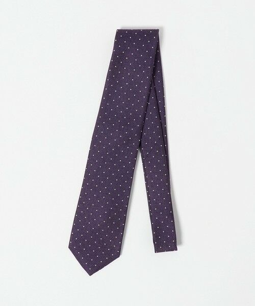 green label relaxing / グリーンレーベル リラクシング ネクタイ | GLR ジャパン ヴィンテージ 8.0cm ドット ネクタイ | 詳細13