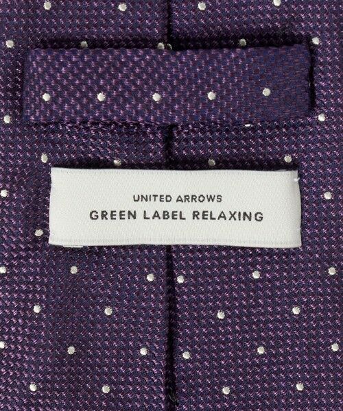 green label relaxing / グリーンレーベル リラクシング ネクタイ | GLR ジャパン ヴィンテージ 8.0cm ドット ネクタイ | 詳細17