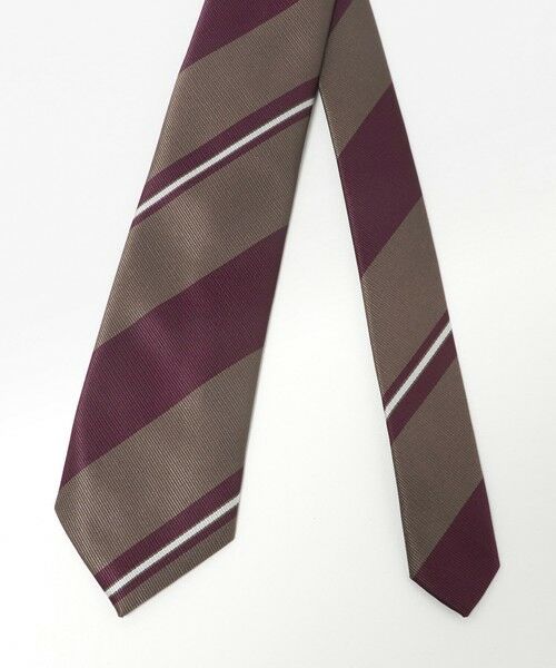 green label relaxing / グリーンレーベル リラクシング ネクタイ | GLR ポリエステル ウォッシャブル ストライプ1 ネクタイ | 詳細1