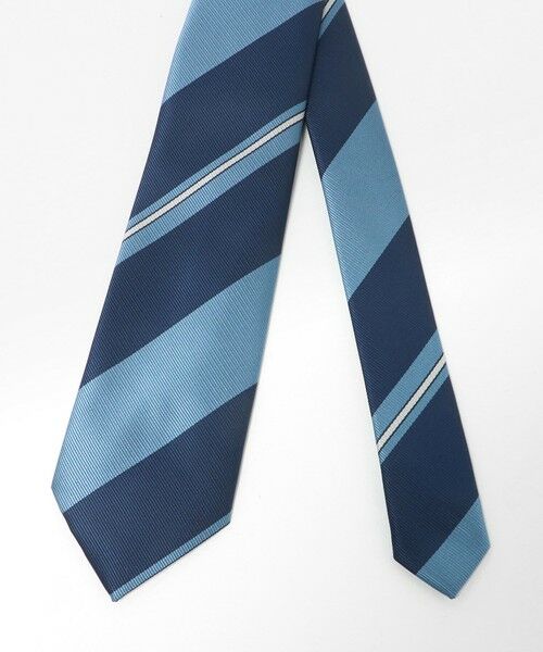 green label relaxing / グリーンレーベル リラクシング ネクタイ | GLR ポリエステル ウォッシャブル ストライプ1 ネクタイ | 詳細4