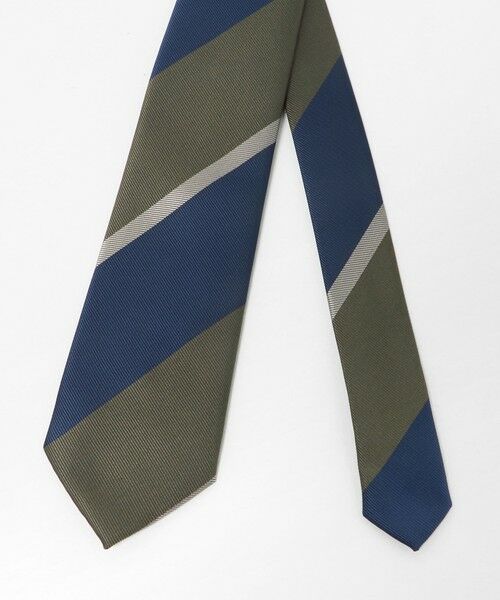 green label relaxing / グリーンレーベル リラクシング ネクタイ | GLR ポリエステル ウォッシャブル ストライプ2 ネクタイ | 詳細4