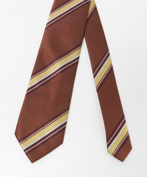 green label relaxing / グリーンレーベル リラクシング ネクタイ | GLR ポリエステル ウォッシャブル ストライプ3 ネクタイ | 詳細1