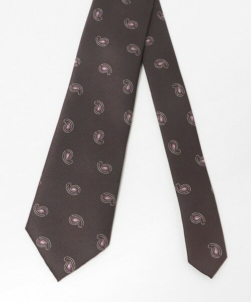 green label relaxing / グリーンレーベル リラクシング ネクタイ | GLR ポリエステル ウォッシャブル ペイズリー ネクタイ | 詳細1