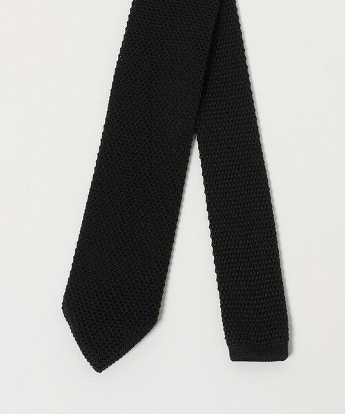 green label relaxing / グリーンレーベル リラクシング ネクタイ | GLR ポリエステル ウォッシャブル ニット ソリッド ネクタイ ニットタイ | 詳細1