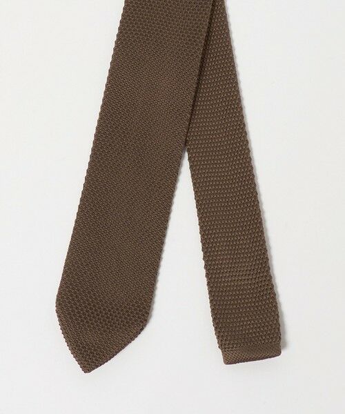 green label relaxing / グリーンレーベル リラクシング ネクタイ | GLR ポリエステル ウォッシャブル ニット ソリッド ネクタイ ニットタイ | 詳細5