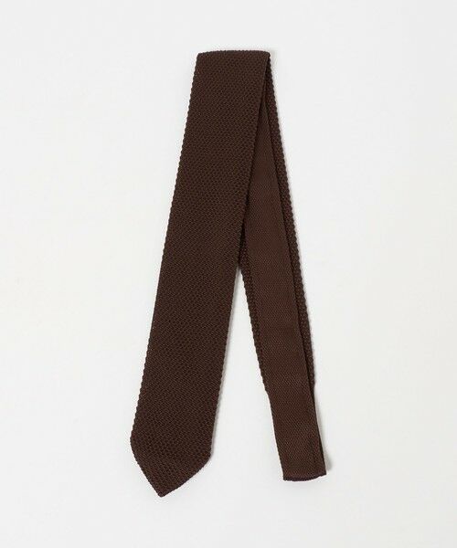 green label relaxing/グリーンレーベル リラクシング GLR ポリエステル ウォッシャブル ニット ソリッド ネクタイ ニットタイ DK. BROWN FREE green label relaxing/グリーンレーベル リラクシング GLR ポリエステル ウォッシャブル ニット ソリッド ネクタイ ニットタイ DK. BROWN FREE