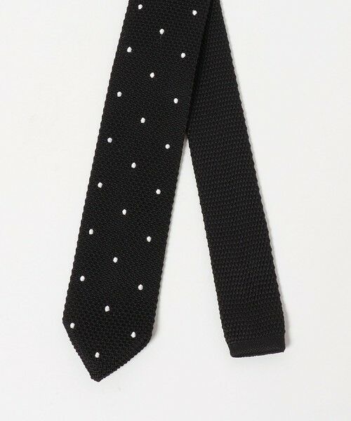green label relaxing / グリーンレーベル リラクシング ネクタイ | GLR ポリエステル ウォッシャブル ニット ドット ネクタイ ニットタイ | 詳細1