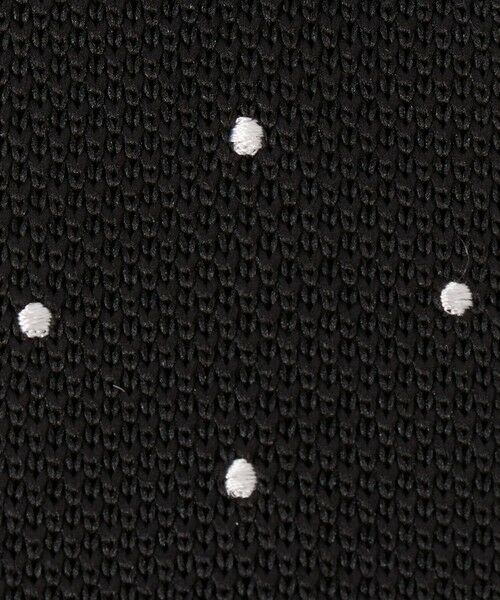 green label relaxing / グリーンレーベル リラクシング ネクタイ | GLR ポリエステル ウォッシャブル ニット ドット ネクタイ ニットタイ | 詳細2