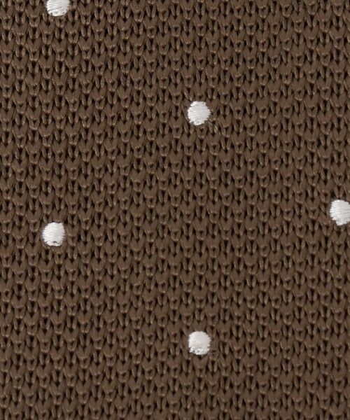 green label relaxing / グリーンレーベル リラクシング ネクタイ | GLR ポリエステル ウォッシャブル ニット ドット ネクタイ ニットタイ | 詳細5