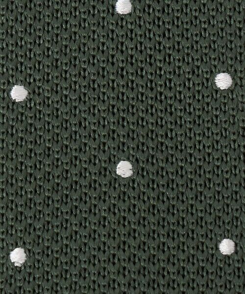 green label relaxing / グリーンレーベル リラクシング ネクタイ | GLR ポリエステル ウォッシャブル ニット ドット ネクタイ ニットタイ | 詳細11