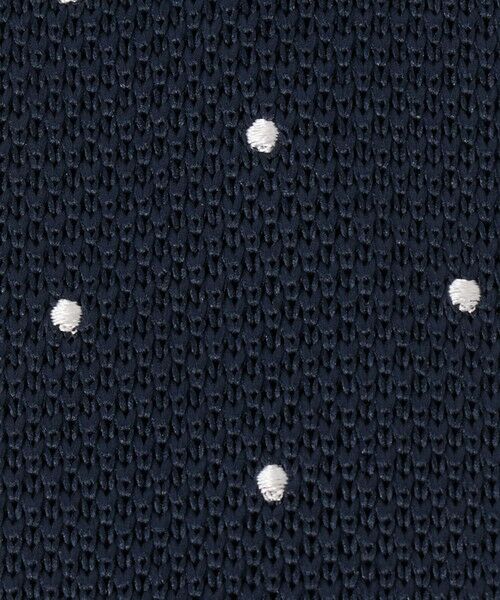 green label relaxing / グリーンレーベル リラクシング ネクタイ | GLR ポリエステル ウォッシャブル ニット ドット ネクタイ ニットタイ | 詳細13