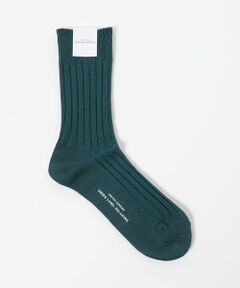 green label relaxing / グリーンレーベル リラクシング ソックス | 96N 3*3 リブ ソリッド ソックス