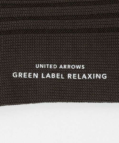green label relaxing / グリーンレーベル リラクシング ソックス | 96N 3*3 リブ ソリッド ソックス | 詳細4