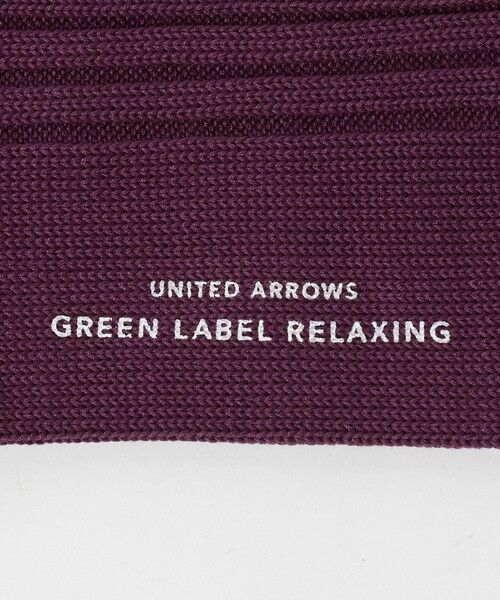 green label relaxing / グリーンレーベル リラクシング ソックス | 96N 3*3 リブ ソリッド ソックス | 詳細6