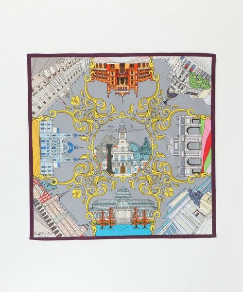 green label relaxing / グリーンレーベル リラクシング ハンカチ | ＜Dieffe Kinloch＞コットン プリント ハンカチ | 詳細4