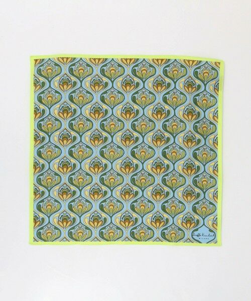 green label relaxing / グリーンレーベル リラクシング ハンカチ | ＜Dieffe Kinloch＞コットン プリント ハンカチ | 詳細7