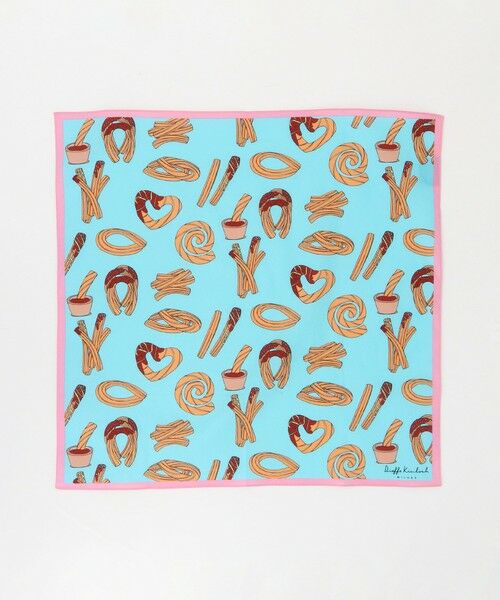 green label relaxing / グリーンレーベル リラクシング ハンカチ | ＜Dieffe Kinloch＞コットン プリント ハンカチ | 詳細10