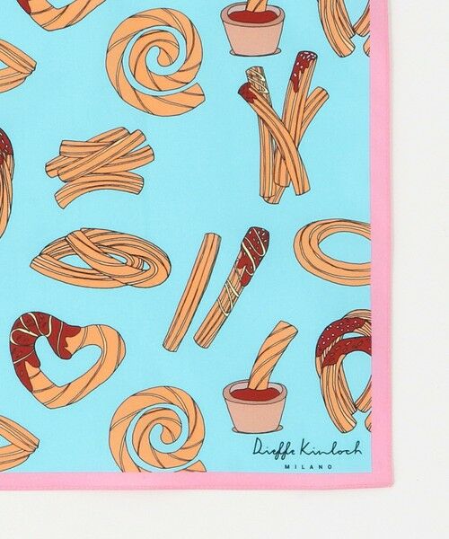 green label relaxing / グリーンレーベル リラクシング ハンカチ | ＜Dieffe Kinloch＞コットン プリント ハンカチ | 詳細11