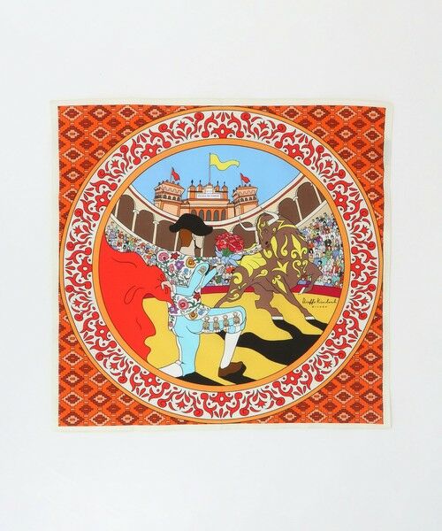 green label relaxing / グリーンレーベル リラクシング ハンカチ | ＜Dieffe Kinloch＞コットン プリント ハンカチ | 詳細16