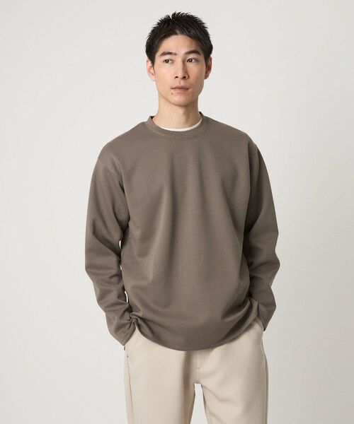 green label relaxing / グリーンレーベル リラクシング カットソー | ダブルフェイス クルーネック カットソー | 詳細8