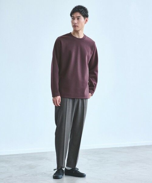 green label relaxing / グリーンレーベル リラクシング カットソー | ダブルフェイス クルーネック カットソー | 詳細17