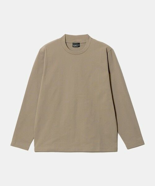 green label relaxing / グリーンレーベル リラクシング Tシャツ | 【WEB限定】JUST fit クリーン カノコ ジャケイン 長袖 Tシャツ -抗菌-（MOCA）