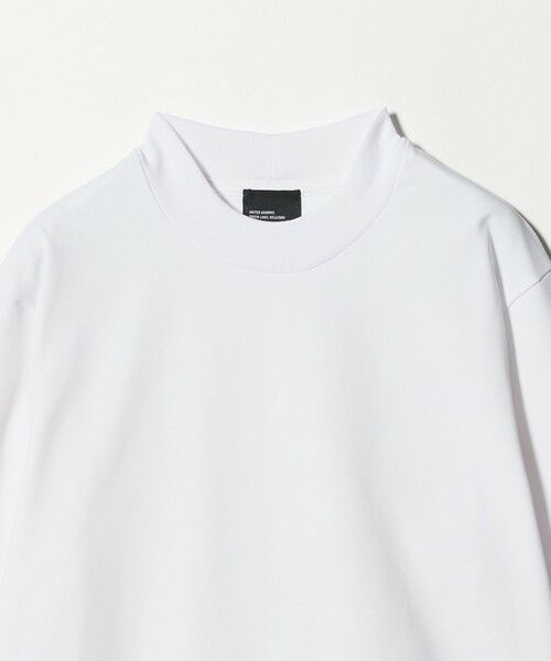 green label relaxing / グリーンレーベル リラクシング カットソー | 【WEB限定】JUST fit クリーン カノコ モックネック 長袖 Tシャツ -抗菌- | 詳細4