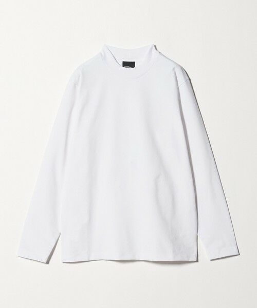 green label relaxing / グリーンレーベル リラクシング カットソー | 【WEB限定】JUST fit クリーン カノコ モックネック 長袖 Tシャツ -抗菌- | 詳細4