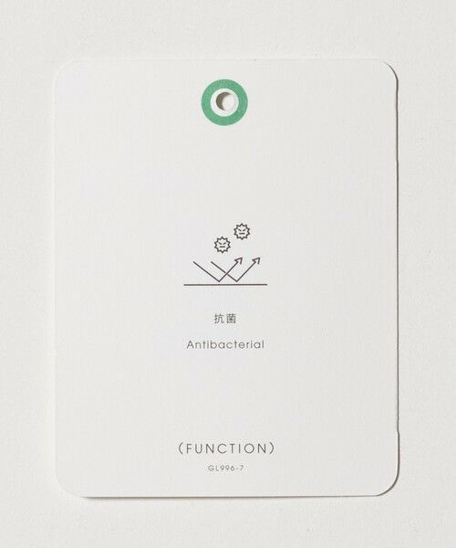 green label relaxing / グリーンレーベル リラクシング カットソー | 【WEB限定】JUST fit クリーン カノコ モックネック 長袖 Tシャツ -抗菌- | 詳細30