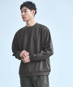 green label relaxing / グリーンレーベル リラクシング カットソー | ツイル パフ クルーネック カットソー