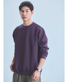 green label relaxing / グリーンレーベル リラクシング カットソー | ツイル パフ クルーネック カットソー