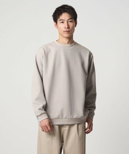 green label relaxing / グリーンレーベル リラクシング カットソー | ツイル パフ クルーネック カットソー | 詳細3