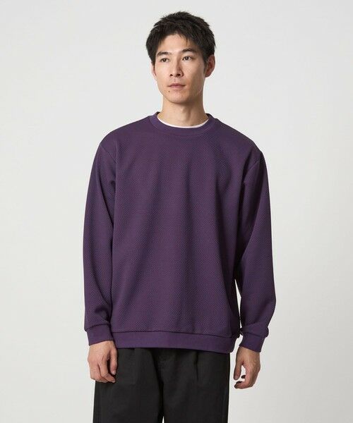 green label relaxing / グリーンレーベル リラクシング カットソー | ツイル パフ クルーネック カットソー | 詳細29