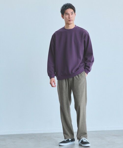 green label relaxing / グリーンレーベル リラクシング カットソー | ツイル パフ クルーネック カットソー | 詳細25