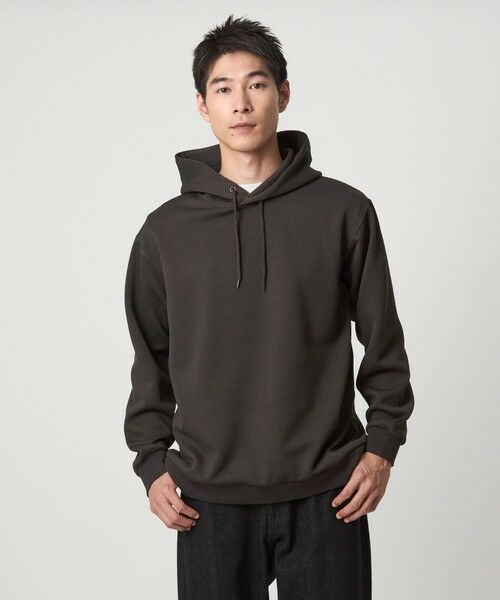 green label relaxing / グリーンレーベル リラクシング パーカー | ツイル パフ フーディ パーカー | 詳細13