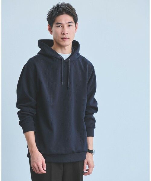 green label relaxing / グリーンレーベル リラクシング パーカー | ツイル パフ フーディ パーカー | 詳細19