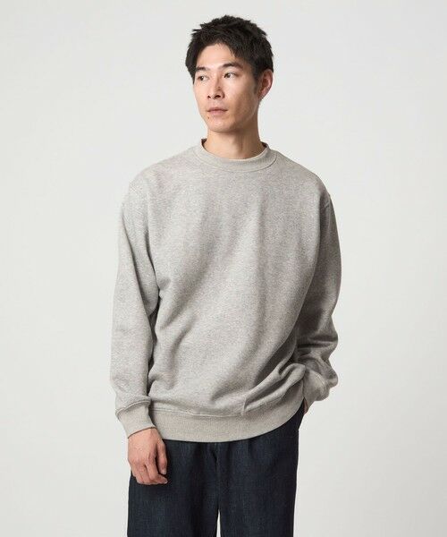 green label relaxing/グリーンレーベル リラクシング 【WEB限定】デイリー ベーシック スウェット クルーネック プルオーバー MD. GRAY XL green label relaxing/グリーンレーベル リラクシング 【WEB限定】デイリー ベーシック スウェット クルーネック プルオーバー MD. GRAY XL