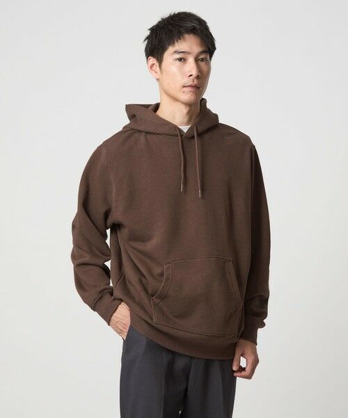 green label relaxing/グリーンレーベル リラクシング 【WEB限定】デイリー ベーシック スウェット パーカー DK. BROWN L green label relaxing/グリーンレーベル リラクシング 【WEB限定】デイリー ベーシック スウェット パーカー DK. BROWN L