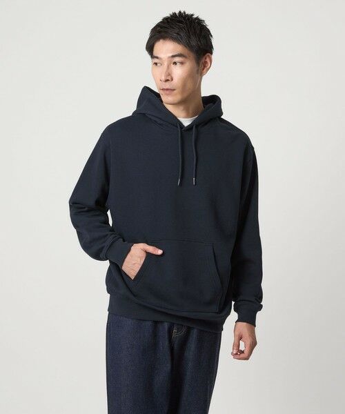 green label relaxing/グリーンレーベル リラクシング 【WEB限定】デイリー ベーシック スウェット パーカー NAVY XL