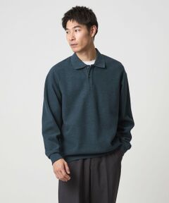 green label relaxing / グリーンレーベル リラクシング ポロシャツ | ワッフル 長袖 ポロシャツ カットソー
