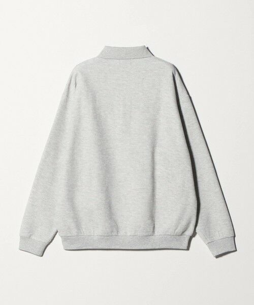 green label relaxing / グリーンレーベル リラクシング ポロシャツ | ワッフル 長袖 ポロシャツ カットソー | 詳細3