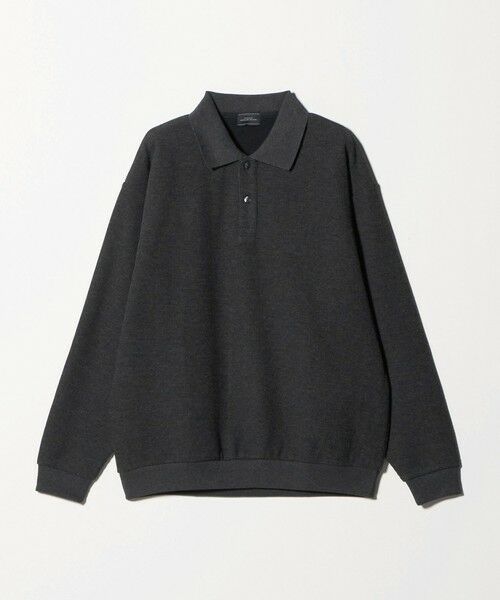 green label relaxing / グリーンレーベル リラクシング ポロシャツ | ワッフル 長袖 ポロシャツ カットソー | 詳細9