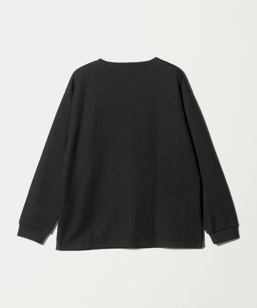 green label relaxing / グリーンレーベル リラクシング カットソー | ハーフゲージ ダブルフェイス ノーカラー カットソー | 詳細3