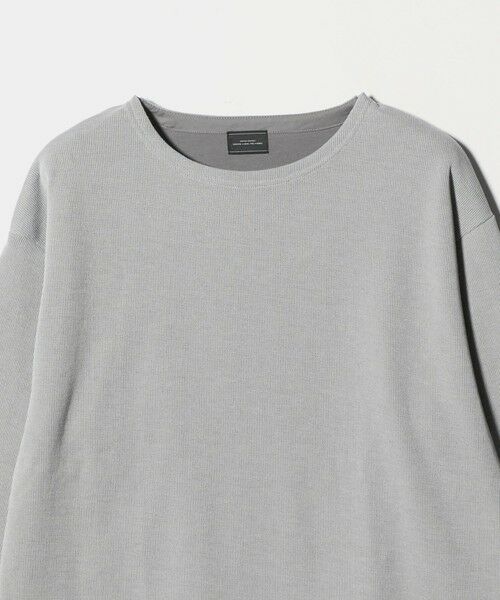 green label relaxing / グリーンレーベル リラクシング カットソー | ハーフゲージ ダブルフェイス ノーカラー カットソー | 詳細10