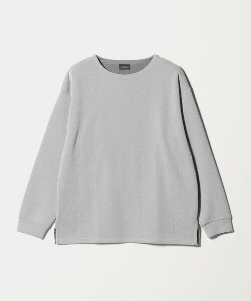 green label relaxing / グリーンレーベル リラクシング カットソー | ハーフゲージ ダブルフェイス ノーカラー カットソー | 詳細8