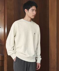 green label relaxing / グリーンレーベル リラクシング スウェット | 【別注】＜Champion＞クルーネック 長袖 スウェット